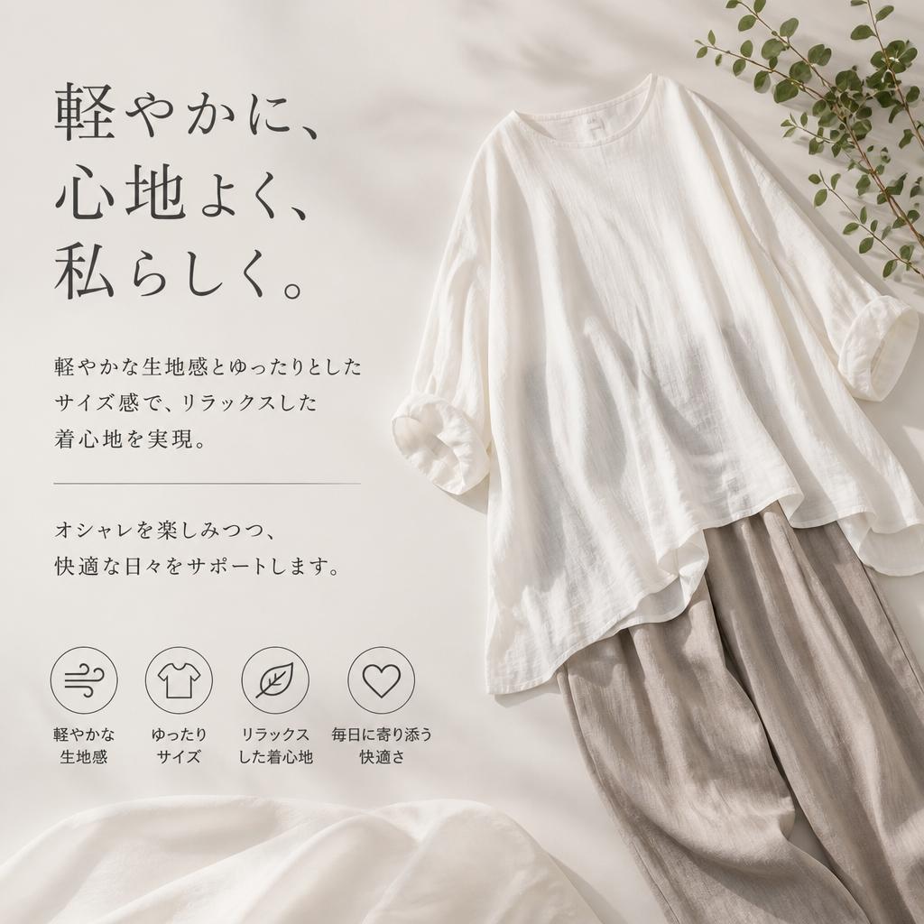 動きやすさと快適さ