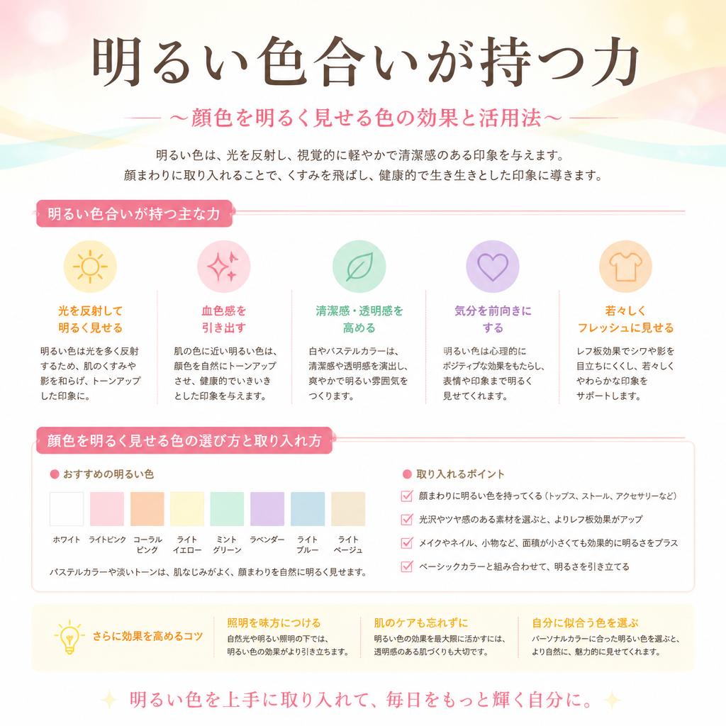 鮮やかなカラーの魅力