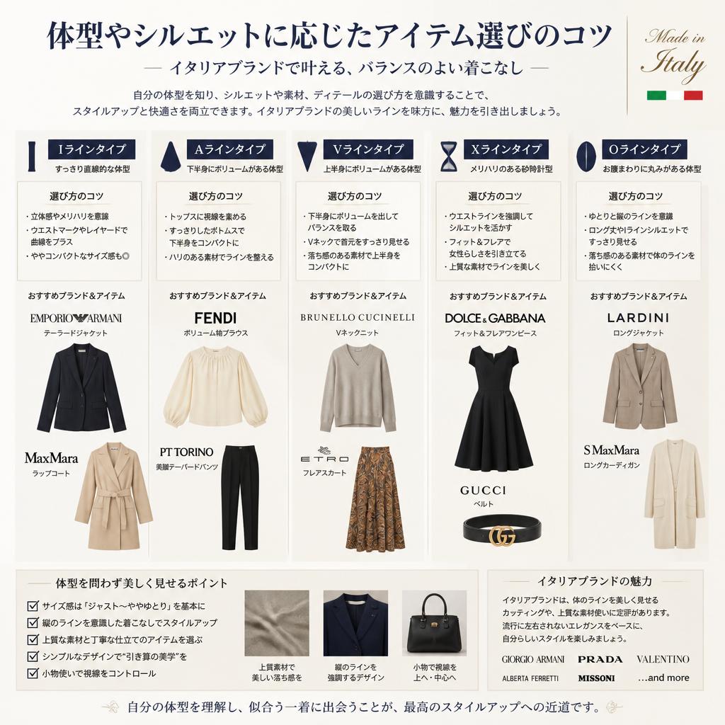 40代女性のためのスタイリングバランス